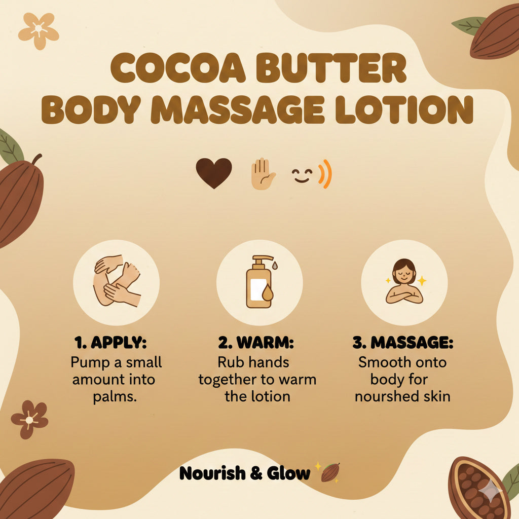 Cocoa Butter Body Massage Lotion